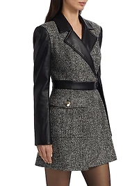 Tara Tweed Wrap Dress