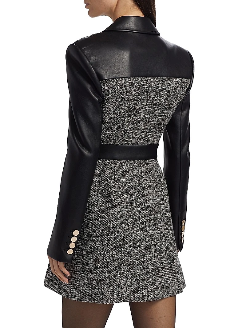 Tara Tweed Wrap Dress