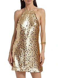 Micky Sequin Shift Minidress