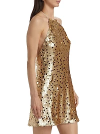 Micky Sequin Shift Minidress