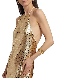 Micky Sequin Shift Minidress