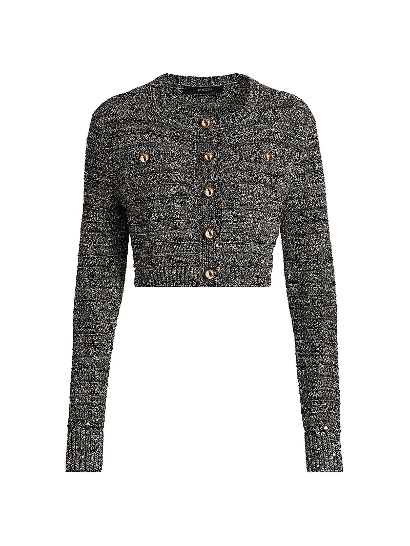 Miller Sequin Knit Cardigan