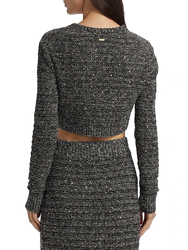 Miller Sequin Knit Cardigan