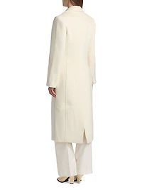 Bria Wool-Blend Double-Breasted Coat