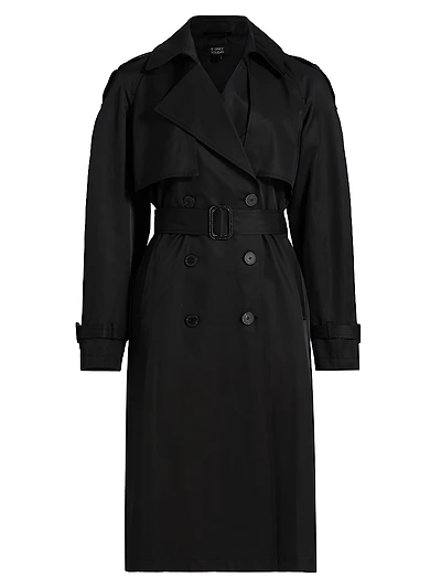 Double-Breasted Trench Coat