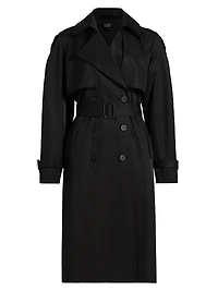 Double-Breasted Trench Coat