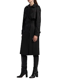 Double-Breasted Trench Coat