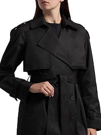Double-Breasted Trench Coat