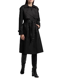Double-Breasted Trench Coat