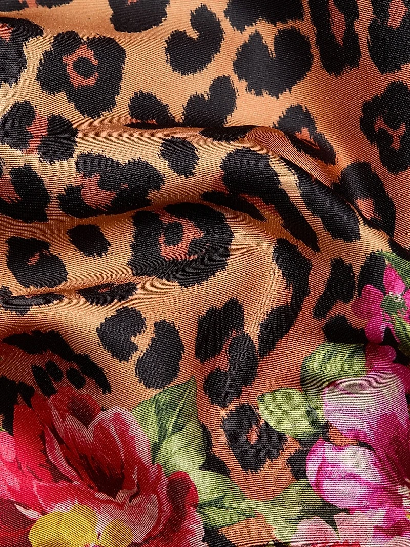 Printed Halterneck Top