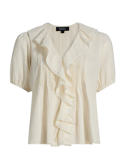 Cotton Ruffled Top