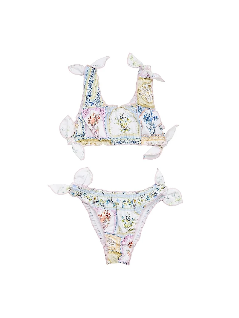 Little Girl's & Bow Bikini