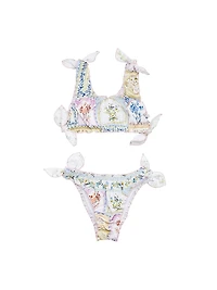 Little Girl's & Bow Bikini