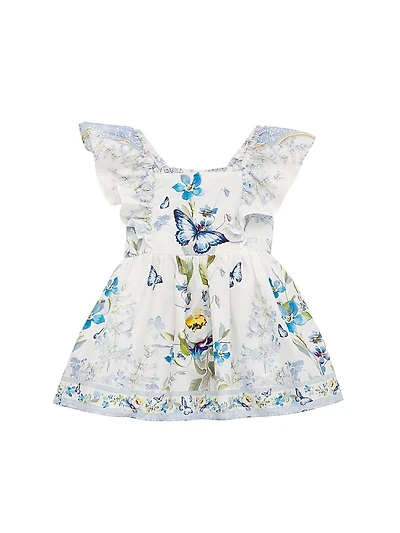 Baby Girl's & Little Printed Frill Dress