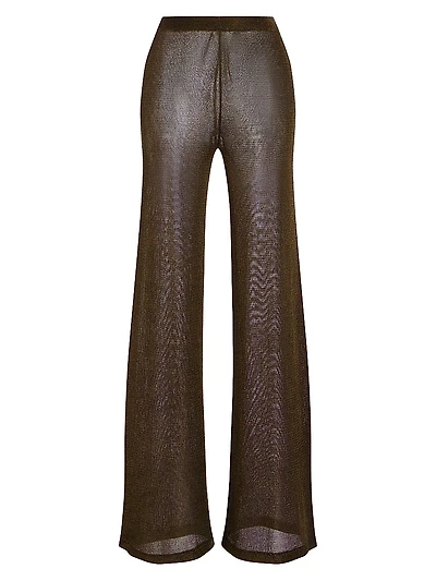Sheldon Metallic Knit Pants