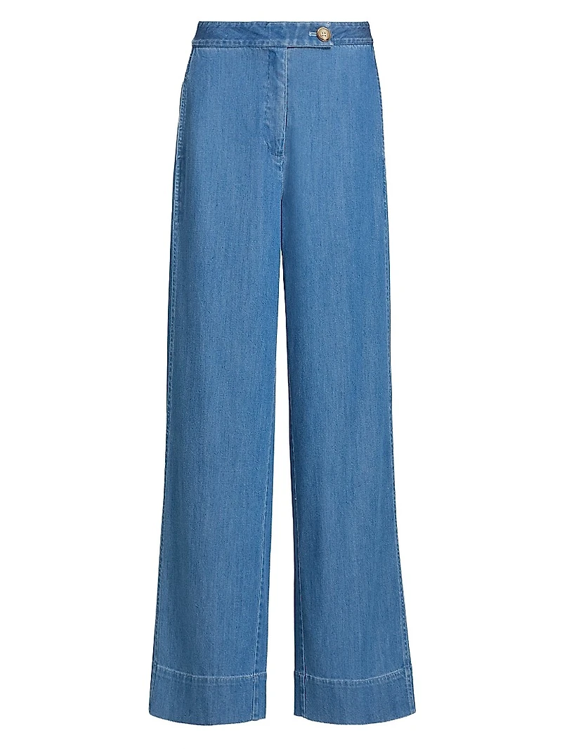 Eli Wide-Leg Trousers