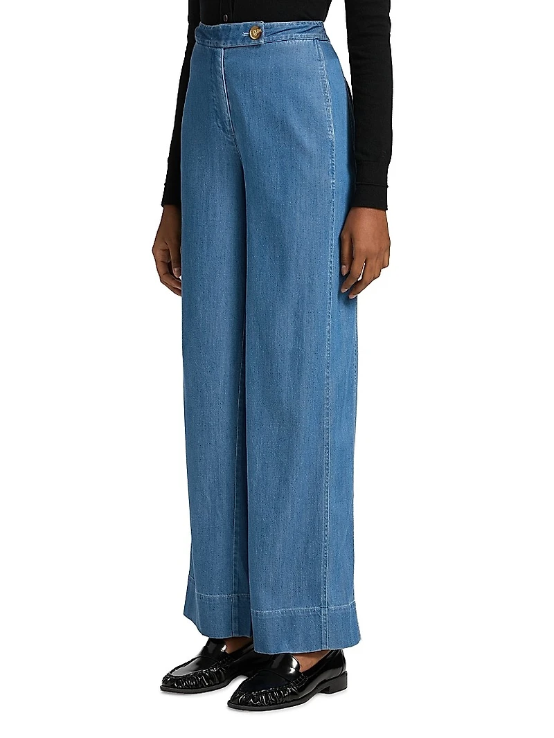 Eli Wide-Leg Trousers