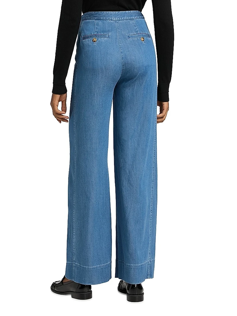 Eli Wide-Leg Trousers