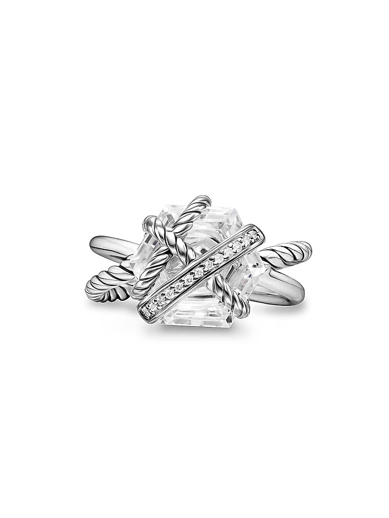 Cable Wrap Ring Sterling Silver