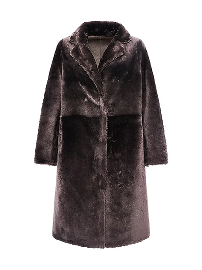 Reversible Shearling Coat
