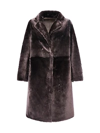 Reversible Shearling Coat