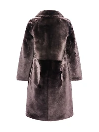 Reversible Shearling Coat