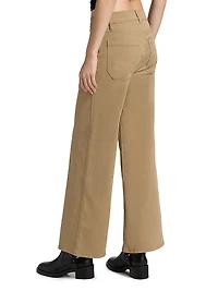 Le Slim High-Rise Wide-Leg Pants