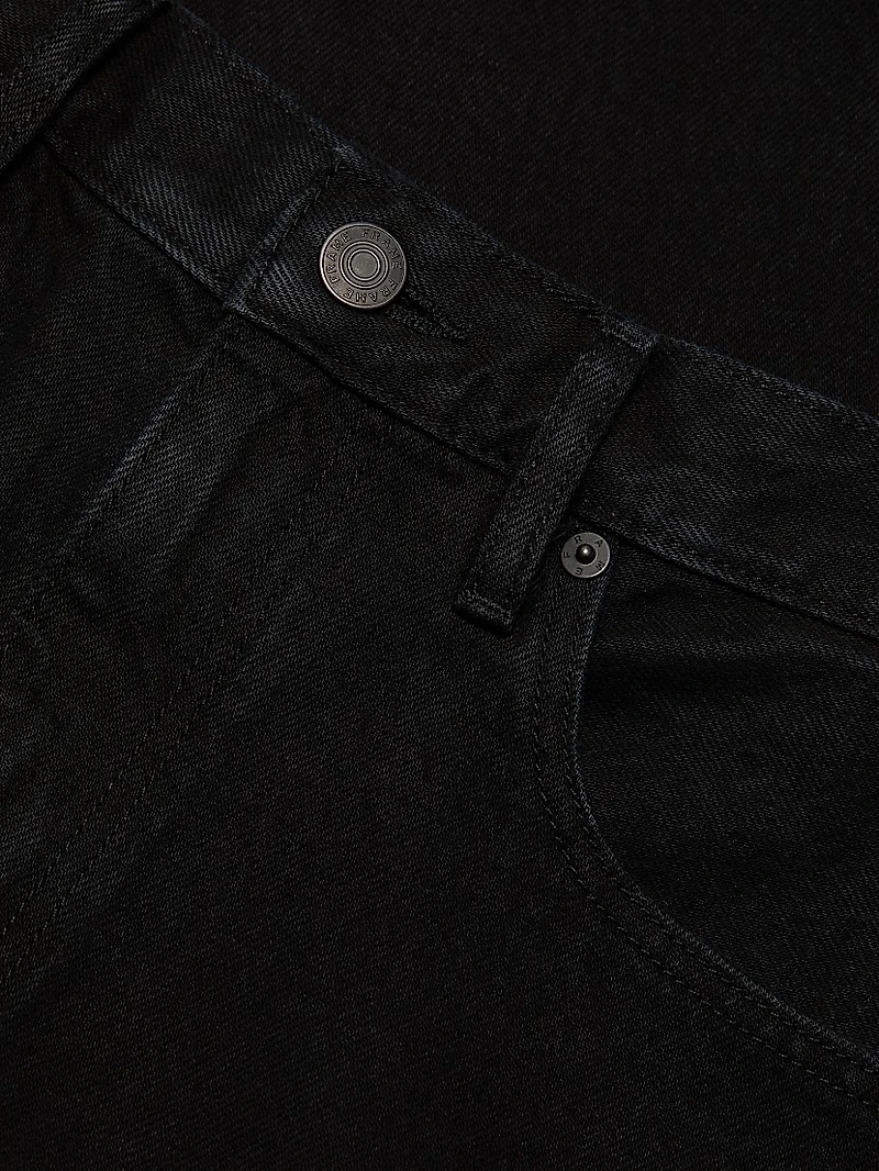 The Bubble High-Rise Barrel-Leg Jeans