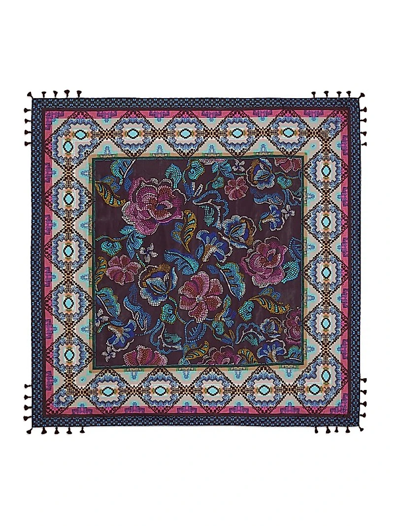 Aphaia Silk Foulard Scarf
