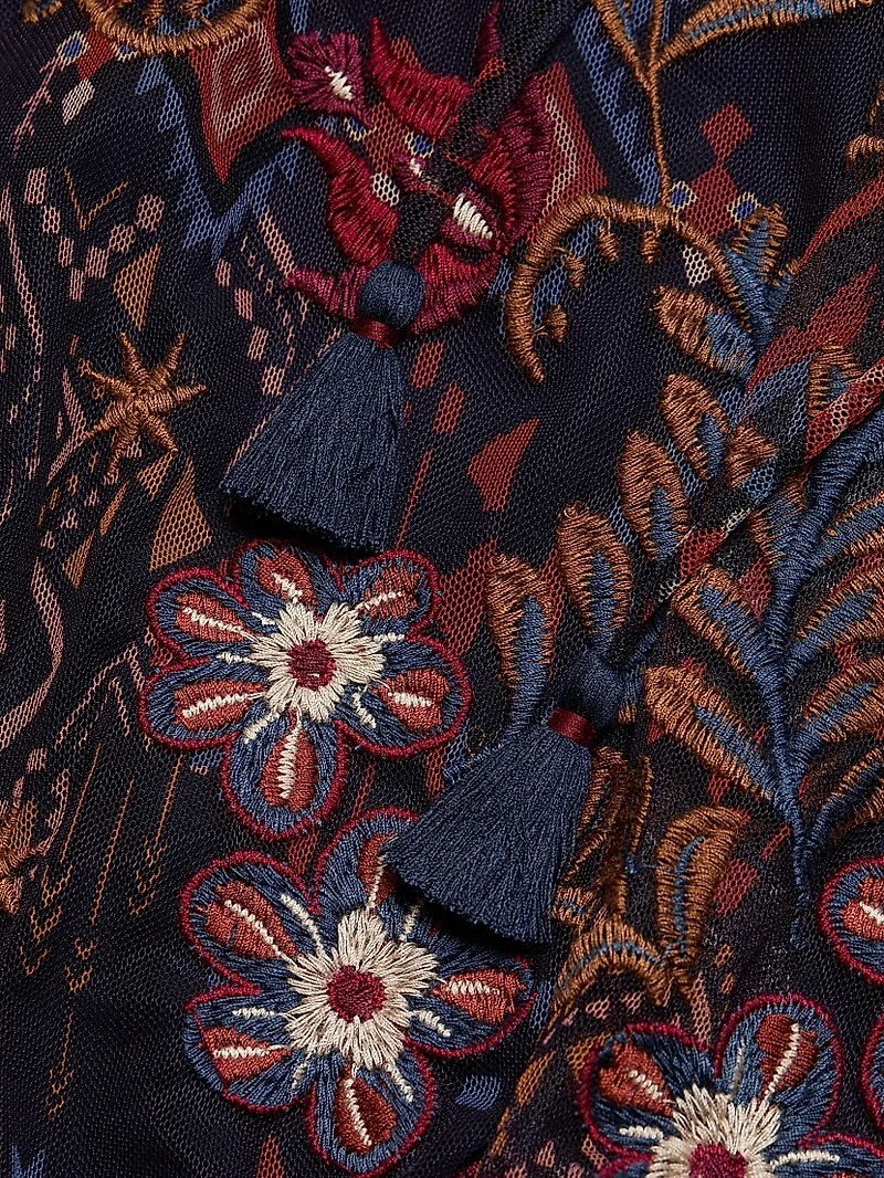 Saphire Monika Mesh Blouse