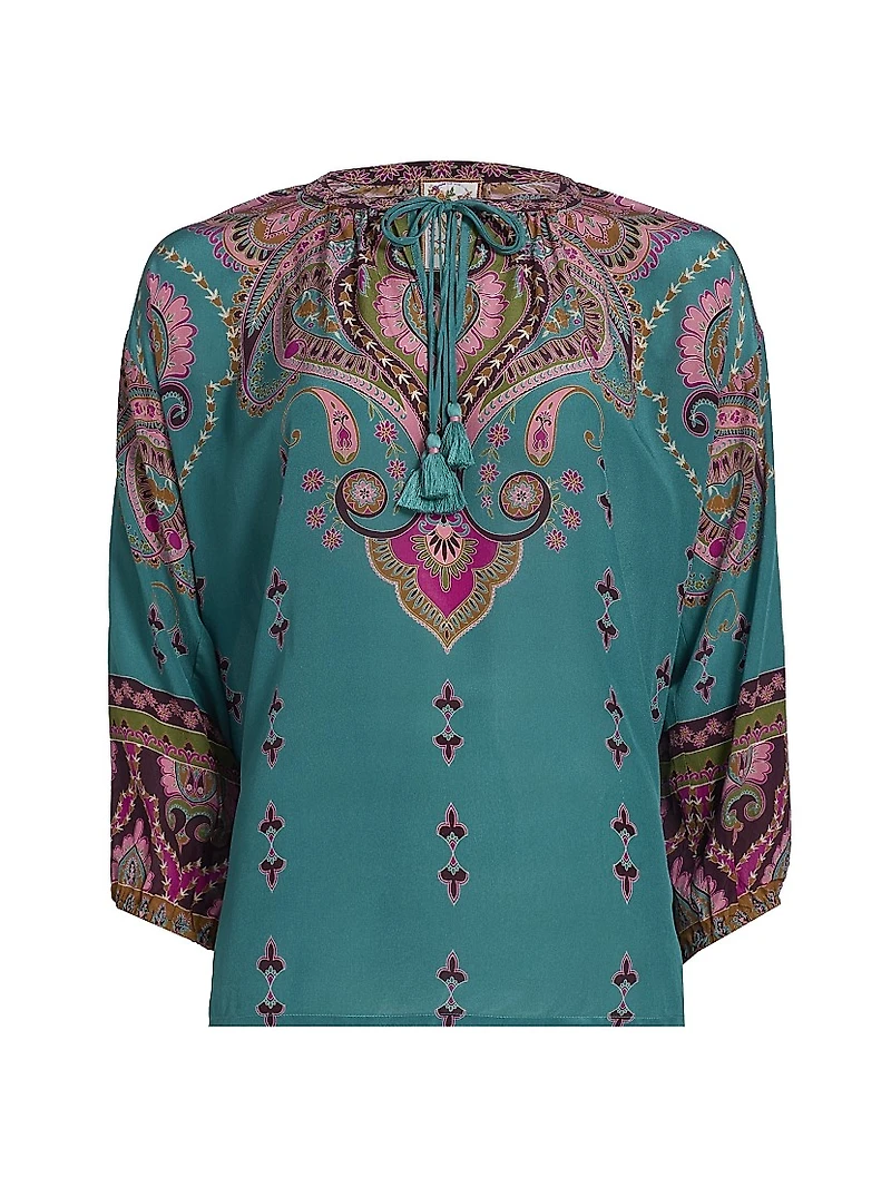 Margot Angelia Silk Blouse