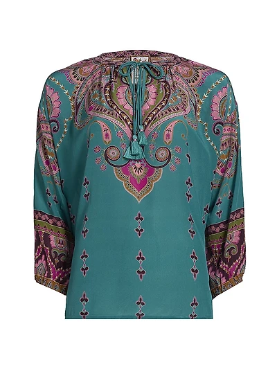 Margot Angelia Silk Blouse