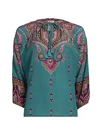 Margot Angelia Silk Blouse