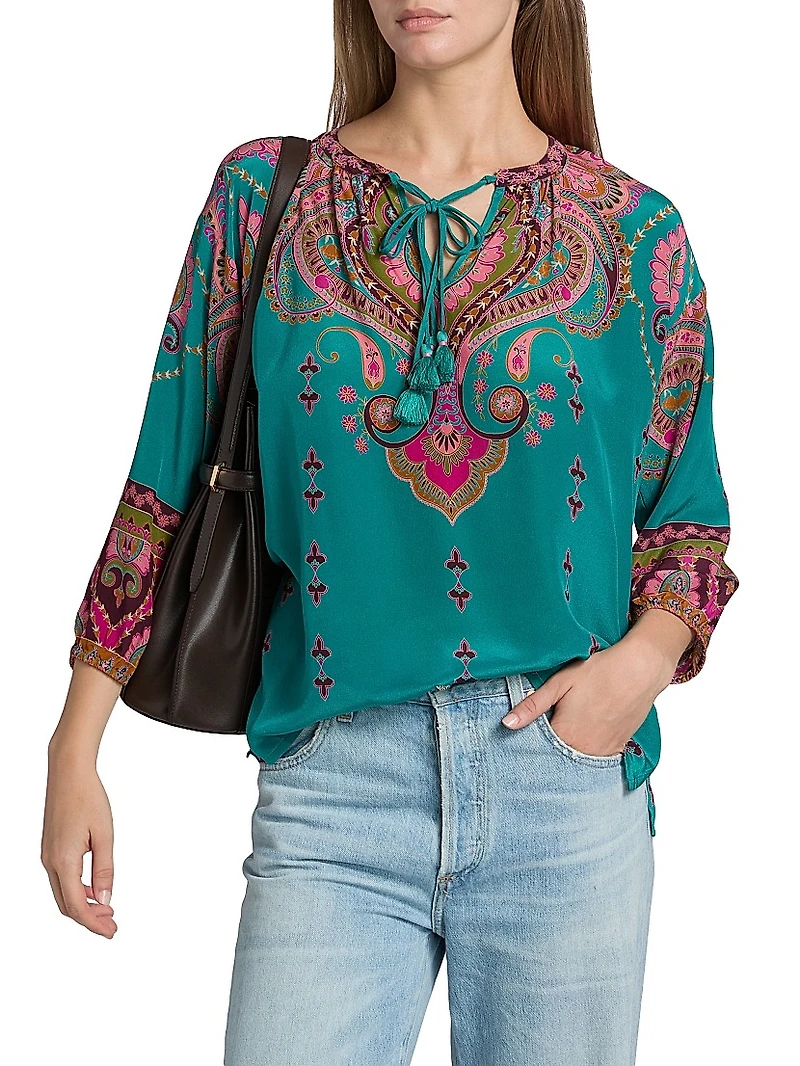 Margot Angelia Silk Blouse