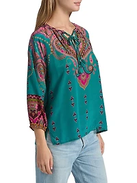 Margot Angelia Silk Blouse
