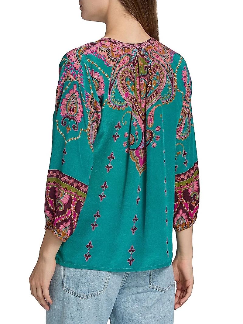 Margot Angelia Silk Blouse
