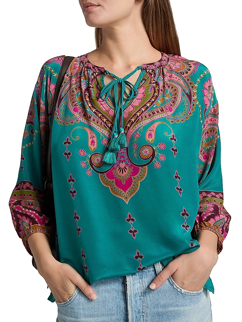 Margot Angelia Silk Blouse