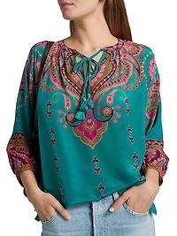 Margot Angelia Silk Blouse