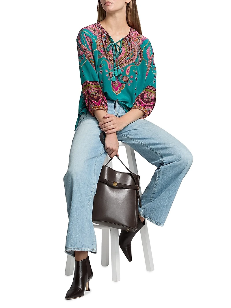 Margot Angelia Silk Blouse