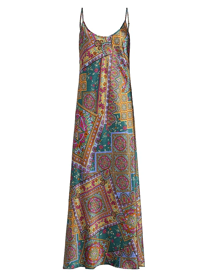 Gigianna Printed Slip Dress