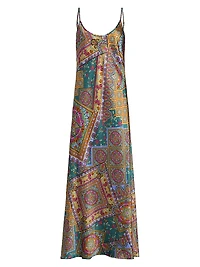 Gigianna Printed Slip Dress
