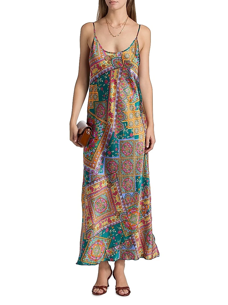 Gigianna Printed Slip Dress