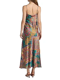 Gigianna Printed Slip Dress