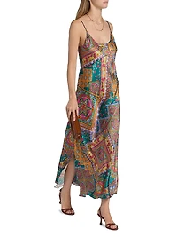 Gigianna Printed Slip Dress