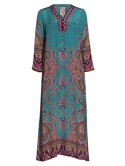 Judith Silk Maxi Dress