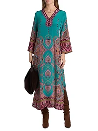 Judith Silk Maxi Dress