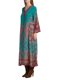 Judith Silk Maxi Dress