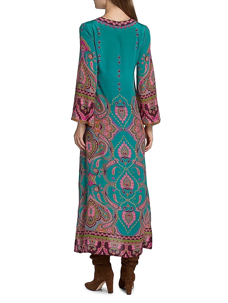 Judith Silk Maxi Dress