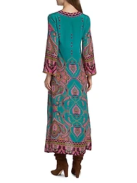 Judith Silk Maxi Dress