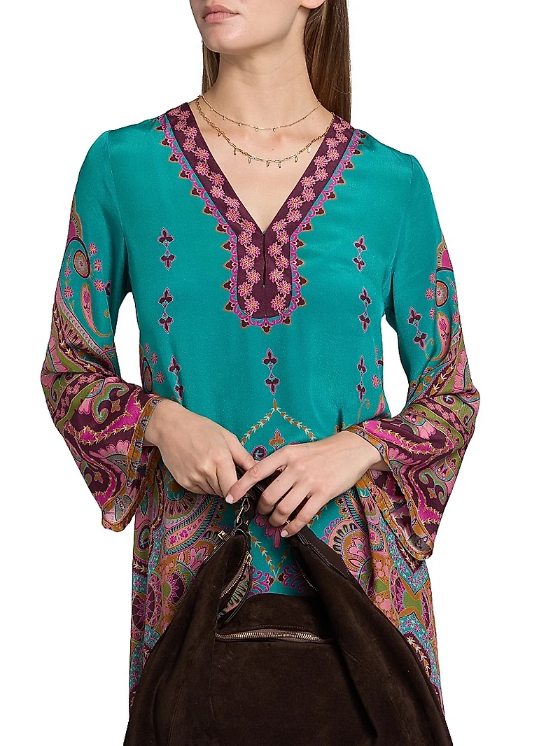 Judith Silk Maxi Dress